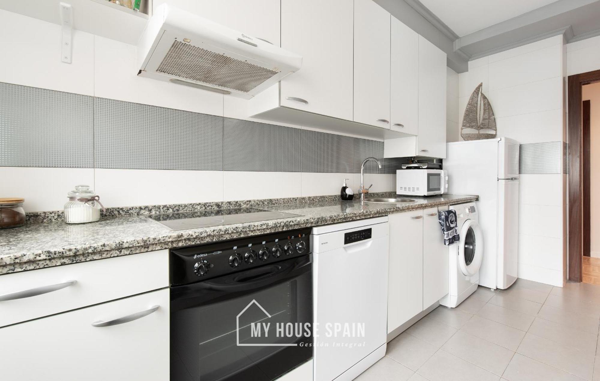 Myhousespain- Precioso Piso Playa Poniente ヒホン エクステリア 写真